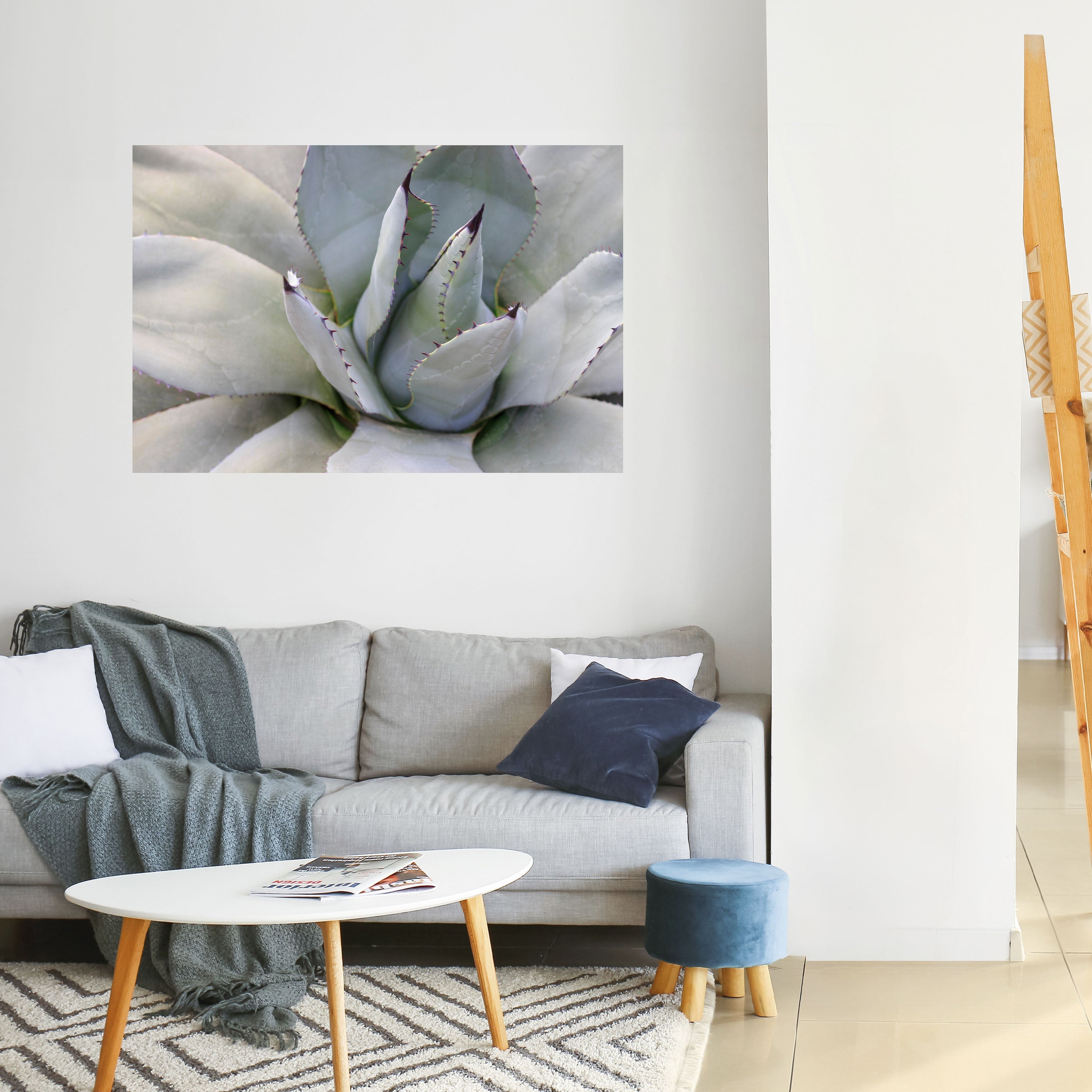 AGAVE ELEGANCE Peel and Stick Horizontal Poster