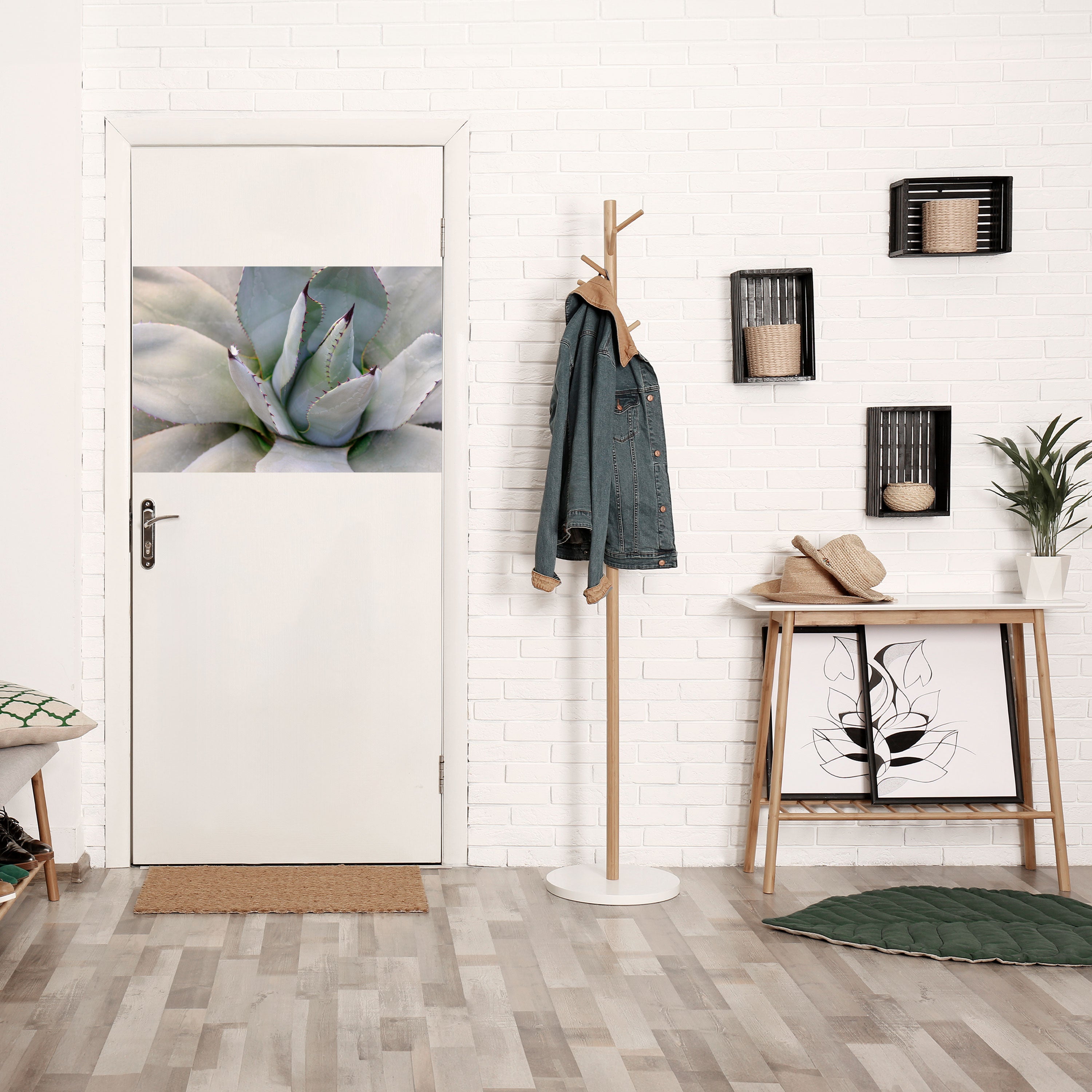 AGAVE ELEGANCE Peel and Stick Horizontal Poster