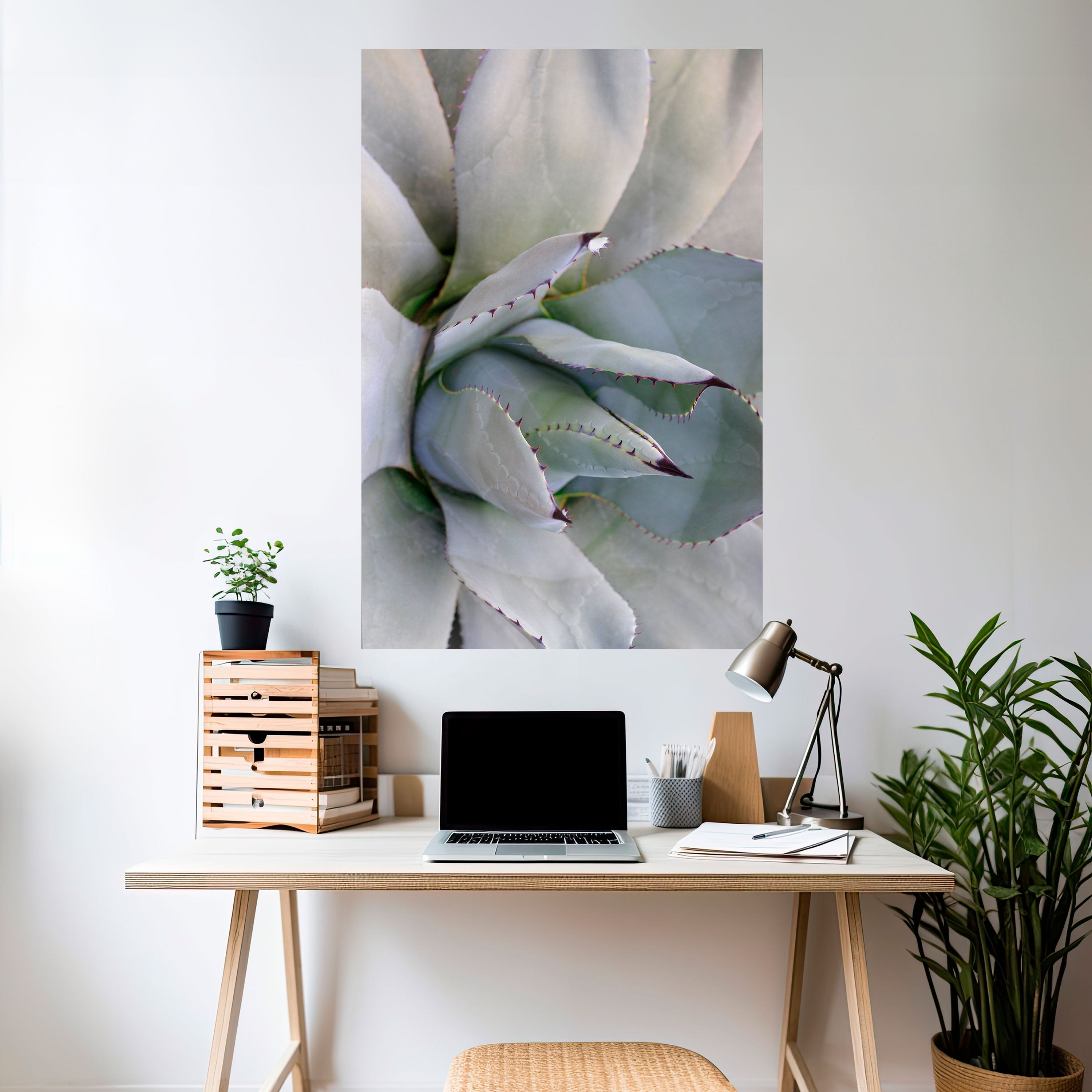AGAVE ELEGANCE Peel and Stick Vertical Poster