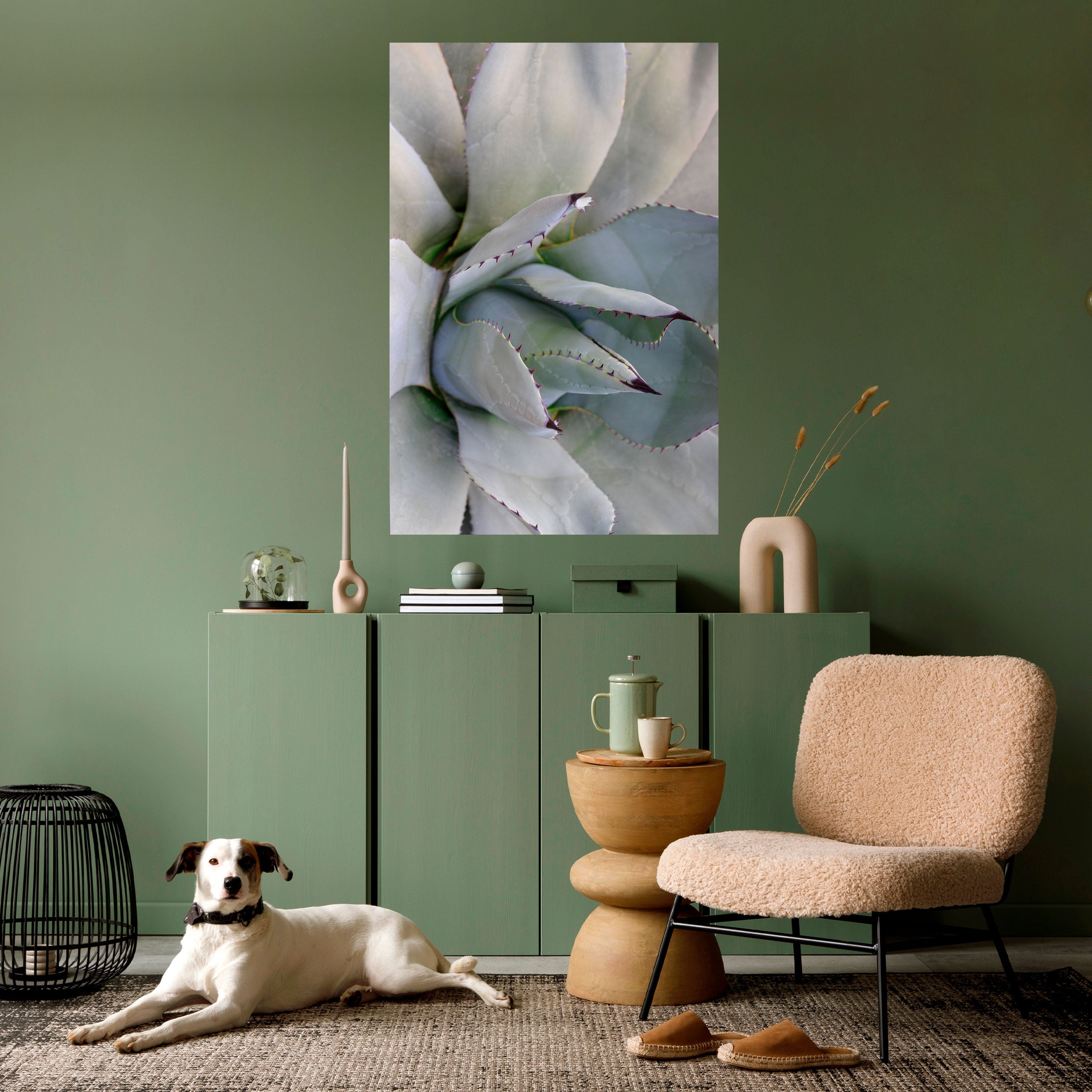 AGAVE ELEGANCE Peel and Stick Vertical Poster