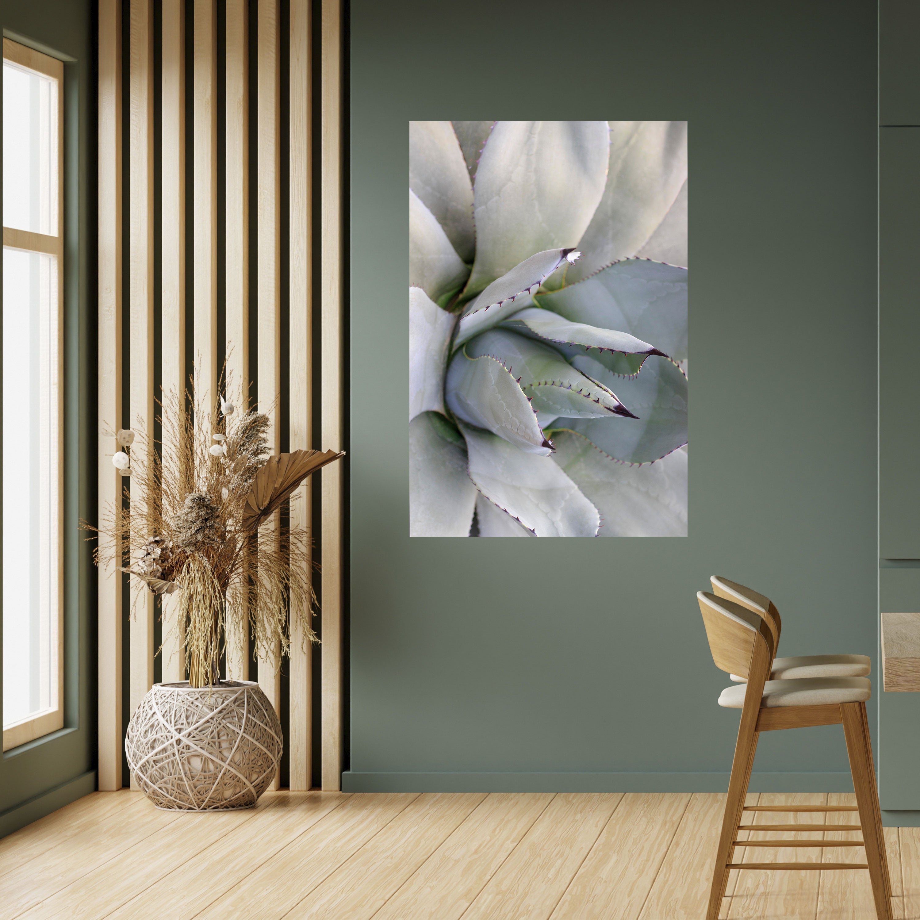 AGAVE ELEGANCE Peel and Stick Vertical Poster