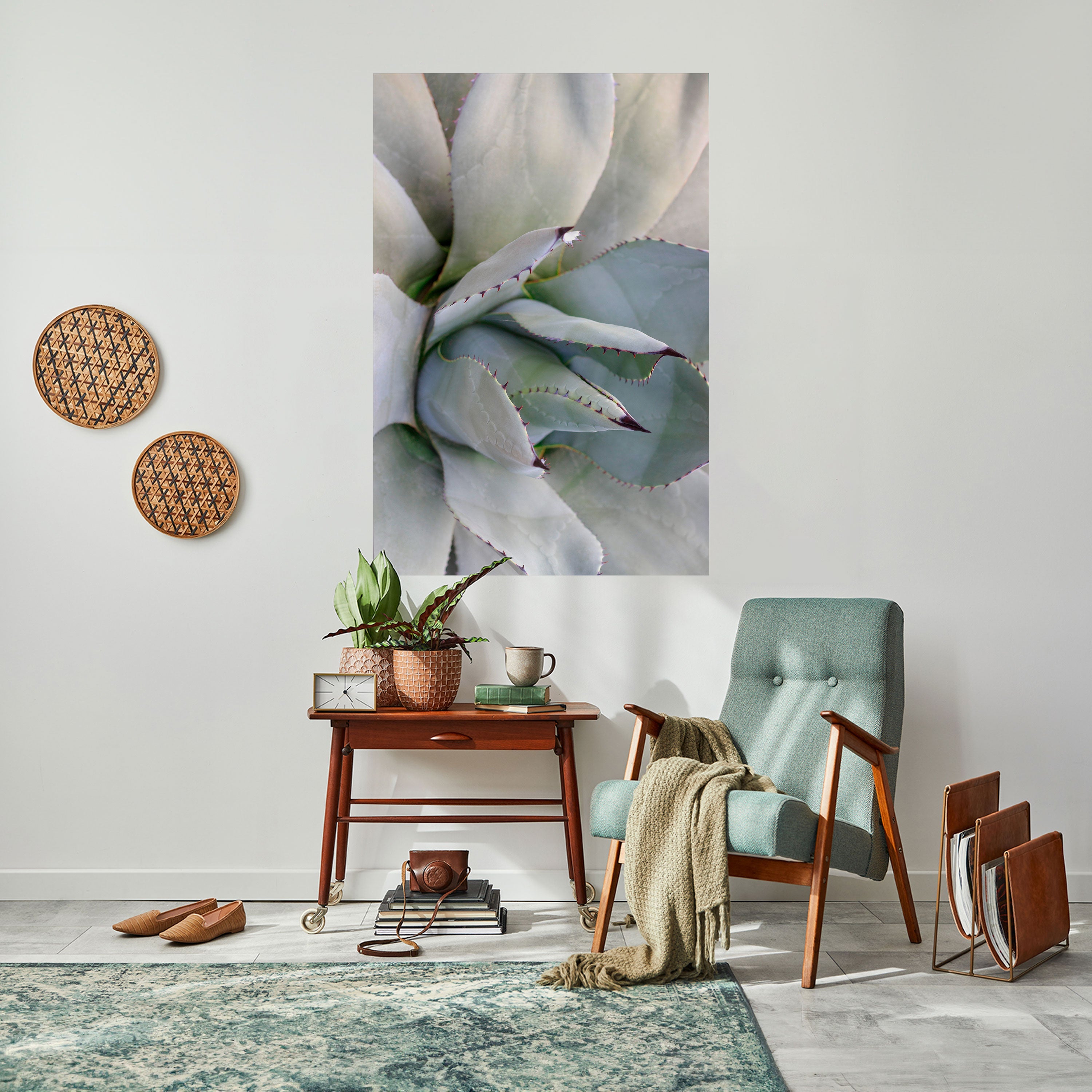 AGAVE ELEGANCE Peel and Stick Vertical Poster