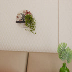 PETAL POETRY Rundes Kunstregal in Schwarz