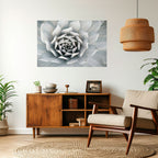 ELEGANT PETAL SWIRL Selbstklebendes Horizontal-Poster