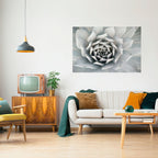 ELEGANT PETAL SWIRL Selbstklebendes Horizontal-Poster