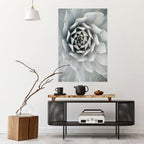 ELEGANT PETAL SWIRL Selbstklebendes Poster - Hochformat