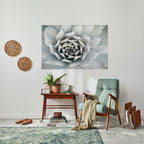ELEGANT PETAL SWIRL Selbstklebendes Horizontal-Poster