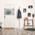 ELEGANT PETAL SWIRL Selbstklebendes Horizontal-Poster