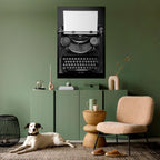 TYPEWRITER SYMPHONY Selbstklebendes Poster - Hochformat
