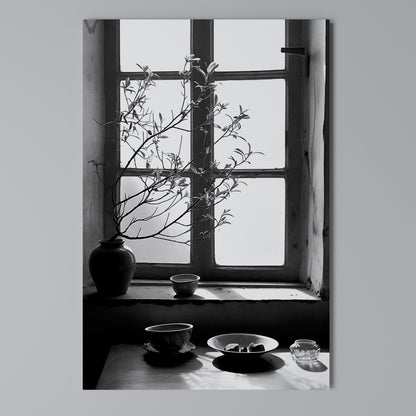 WHISPERING WINDOW LIGHT Vertical Canvas Print