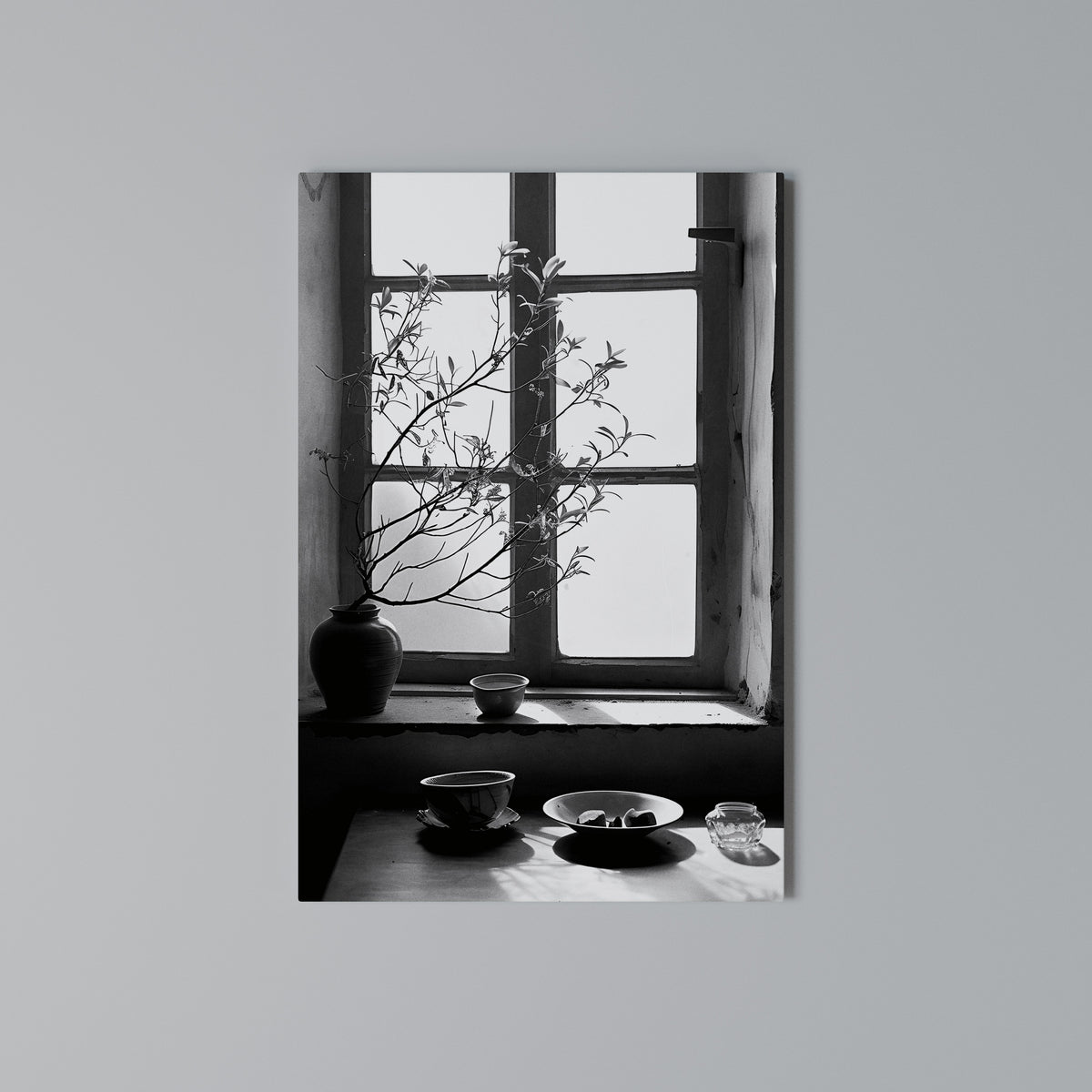 WHISPERING WINDOW LIGHT Vertical Canvas Print
