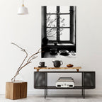 WHISPERING WINDOW LIGHT Selbstklebendes Poster - Hochformat