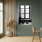 WHISPERING WINDOW LIGHT Selbstklebendes Poster - Hochformat