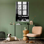 WHISPERING WINDOW LIGHT Selbstklebendes Poster - Hochformat