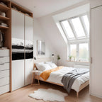 MISTY MOUNTAIN RADIANCE Selbstklebendes Horizontal-Poster