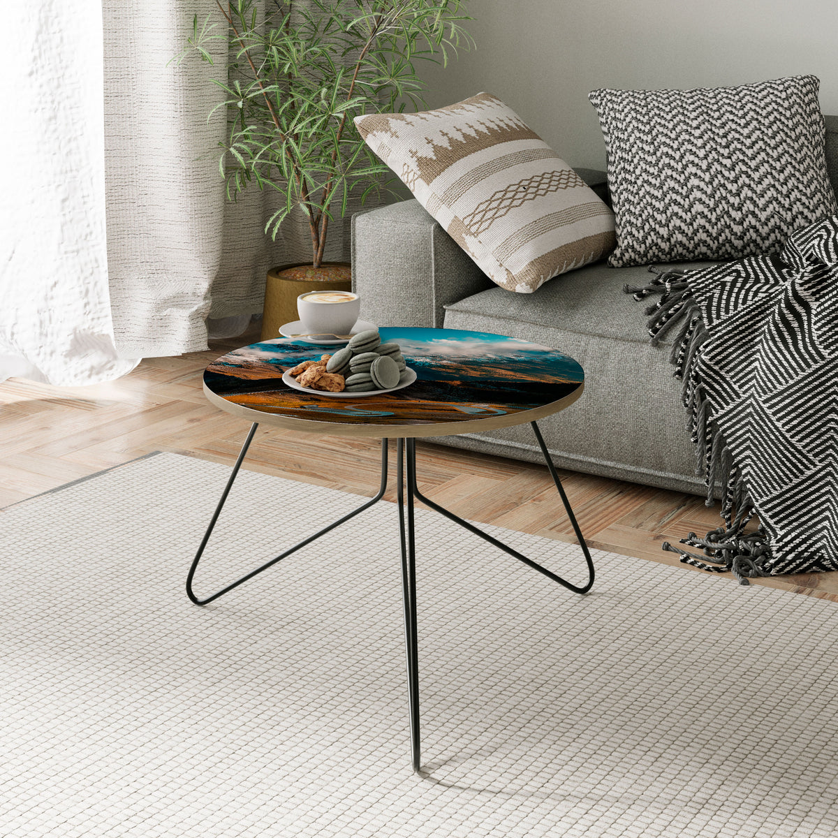MOUNTAIN SERPENTINE Couchtisch