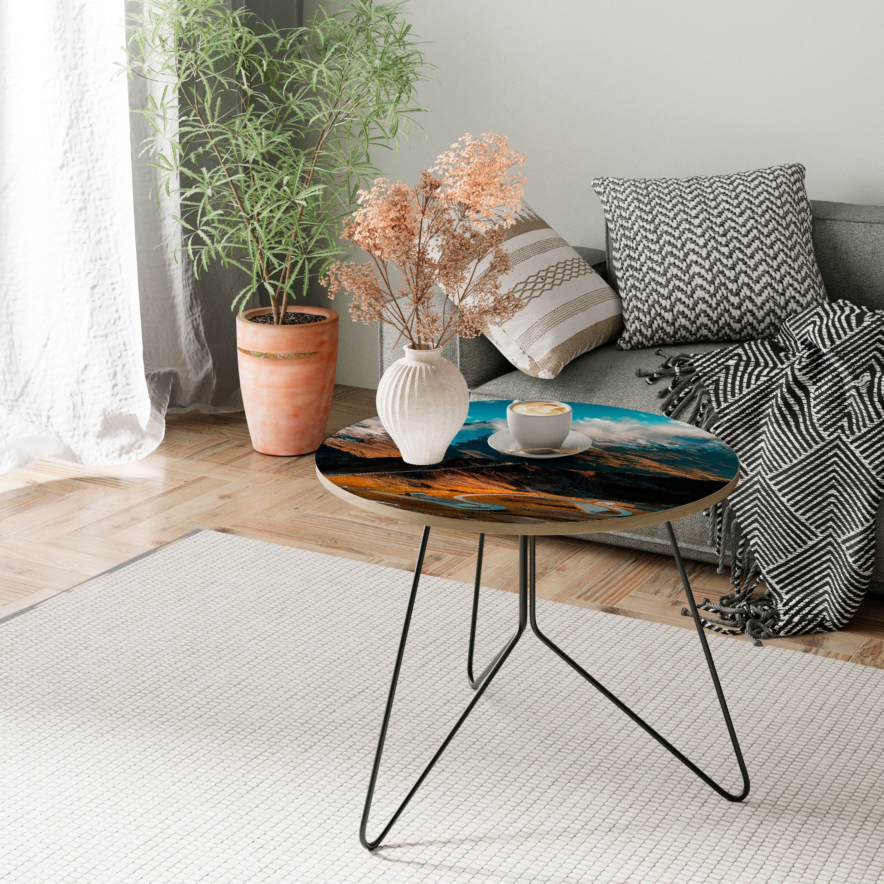 MOUNTAIN SERPENTINE Coffee Table 69