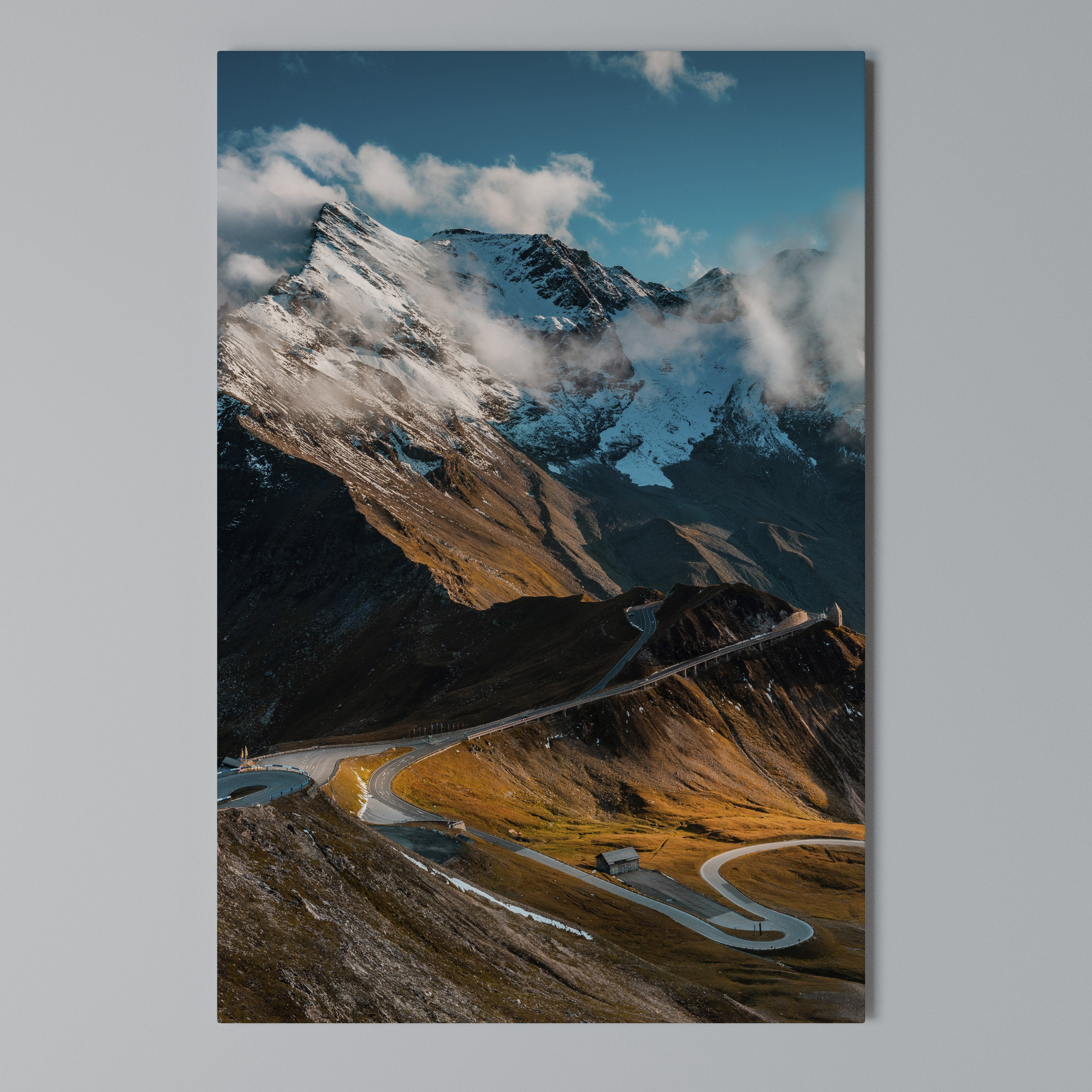 MOUNTAIN SERPENTINE Vertical Canvas Print