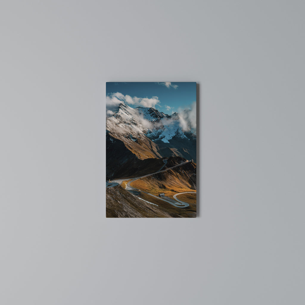MOUNTAIN SERPENTINE Vertical Canvas Print