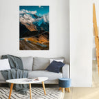 MOUNTAIN SERPENTINE Selbstklebendes Poster - Hochformat