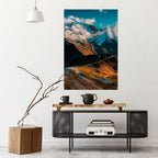 MOUNTAIN SERPENTINE Selbstklebendes Poster - Hochformat