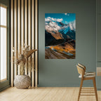 MOUNTAIN SERPENTINE Selbstklebendes Poster - Hochformat