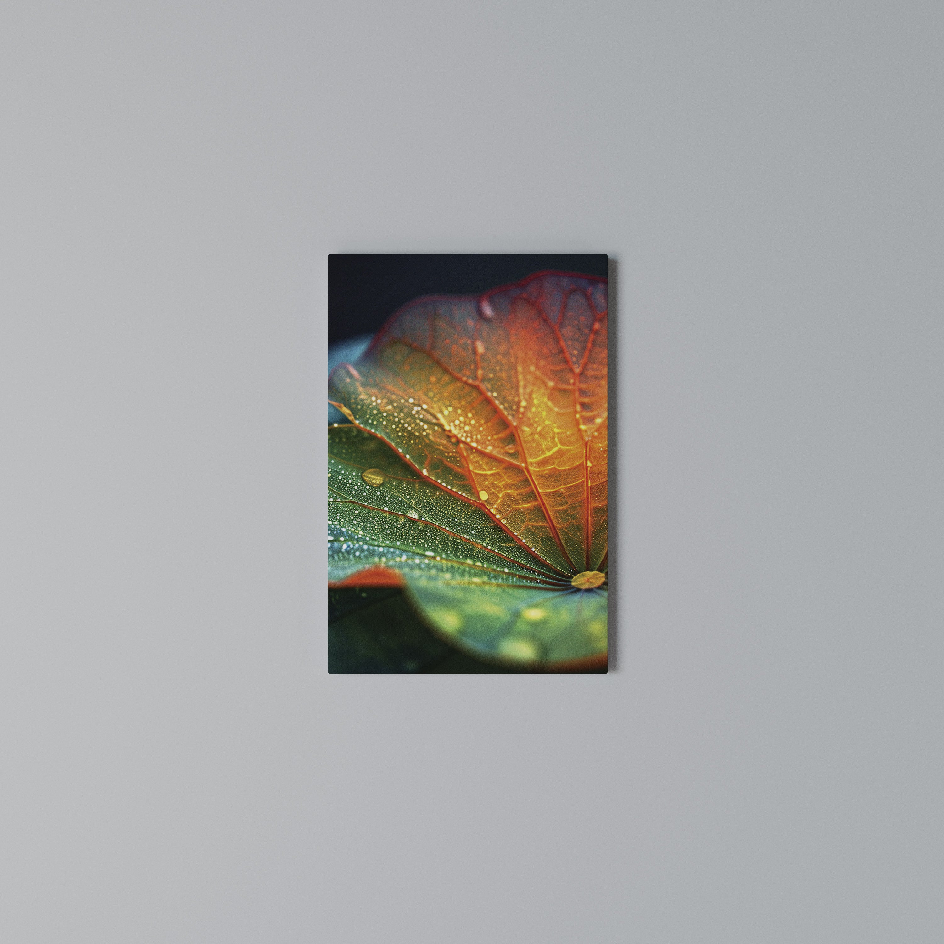 ECHOES OF RAIN Vertical Canvas Print
