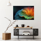 ECHOES OF RAIN Selbstklebendes Horizontal-Poster