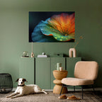 ECHOES OF RAIN Selbstklebendes Horizontal-Poster