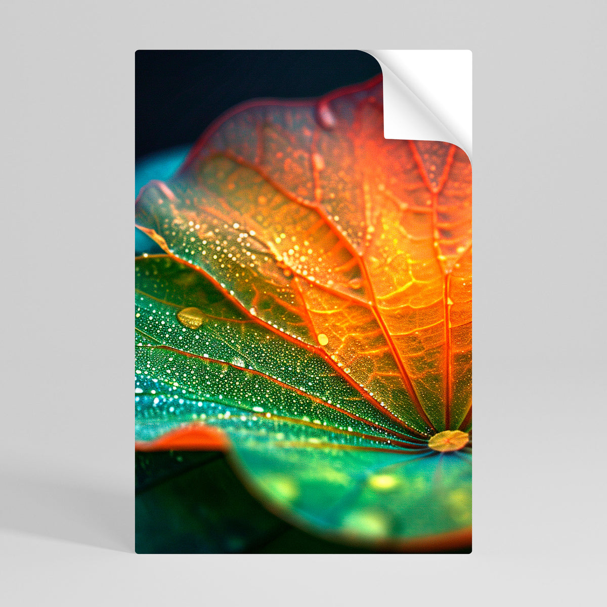 ECHOES OF RAIN Selbstklebendes Poster - Hochformat