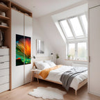 ECHOES OF RAIN Selbstklebendes Poster - Hochformat