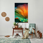 ECHOES OF RAIN Selbstklebendes Poster - Hochformat