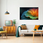 ECHOES OF RAIN Selbstklebendes Horizontal-Poster