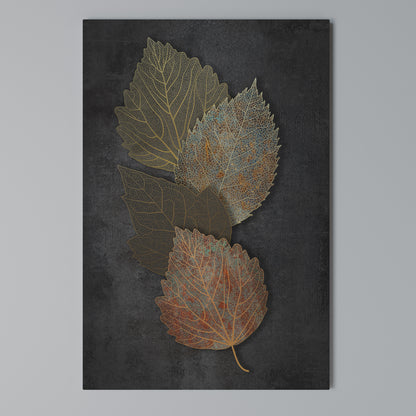 FOLIAGE IN FOCUS Vertical Canvas Print