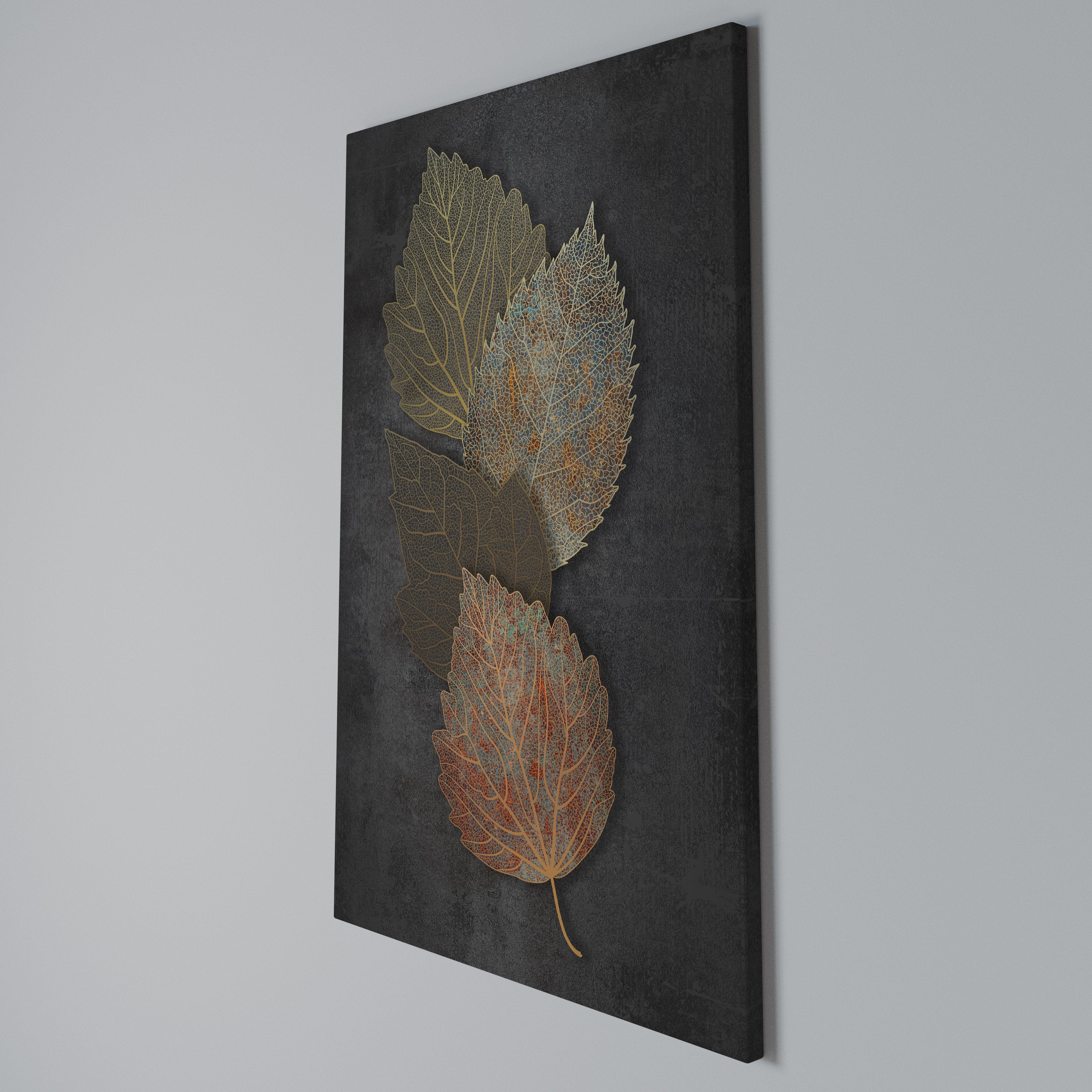 FOLIAGE IN FOCUS Vertical Canvas Print
