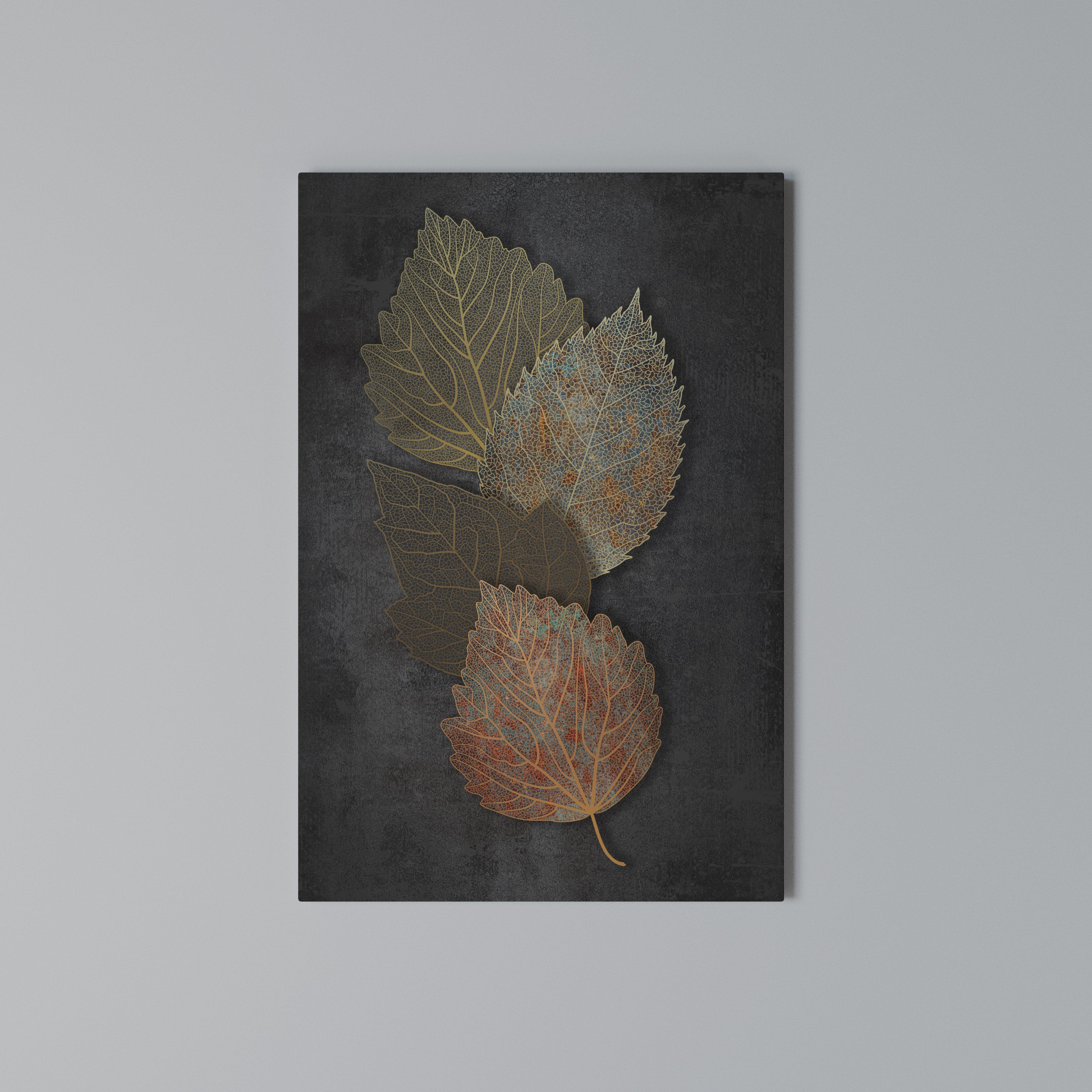 FOLIAGE IN FOCUS Vertical Canvas Print