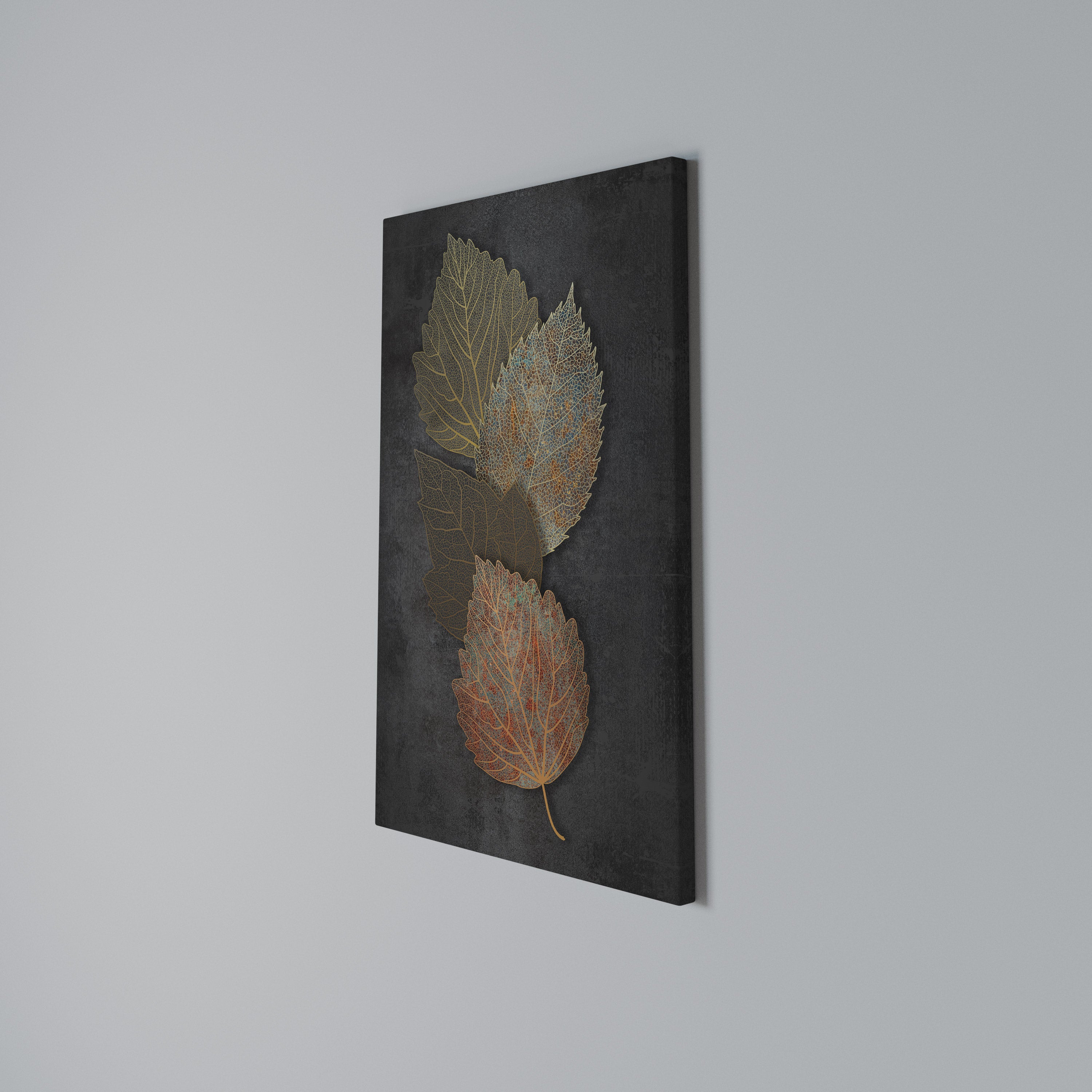 FOLIAGE IN FOCUS Vertical Canvas Print