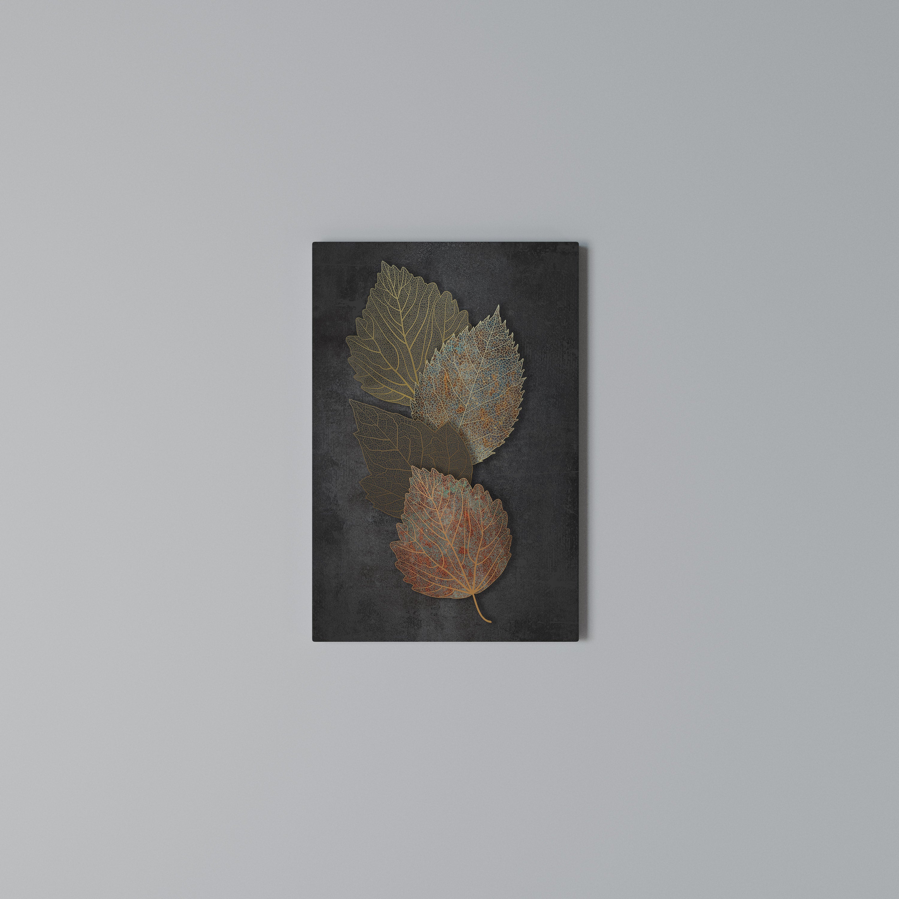 FOLIAGE IN FOCUS Vertical Canvas Print