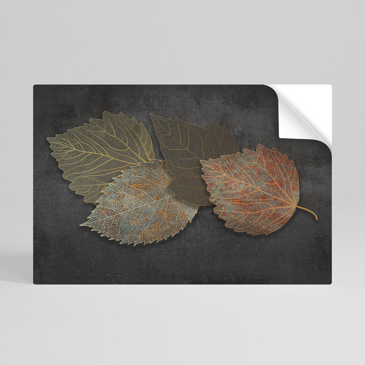 FOLIAGE IN FOCUS Selbstklebendes Horizontal-Poster