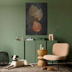 FOLIAGE IN FOCUS Selbstklebendes Poster - Hochformat