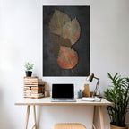 FOLIAGE IN FOCUS Selbstklebendes Poster - Hochformat