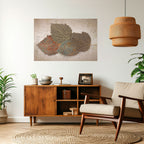 LEAVES OF TIME Selbstklebendes Horizontal-Poster