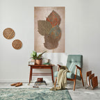 LEAVES OF TIME Selbstklebendes Poster - Hochformat