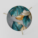 ELEGANCE IN LEAVES Couchtisch Ø 60 cm