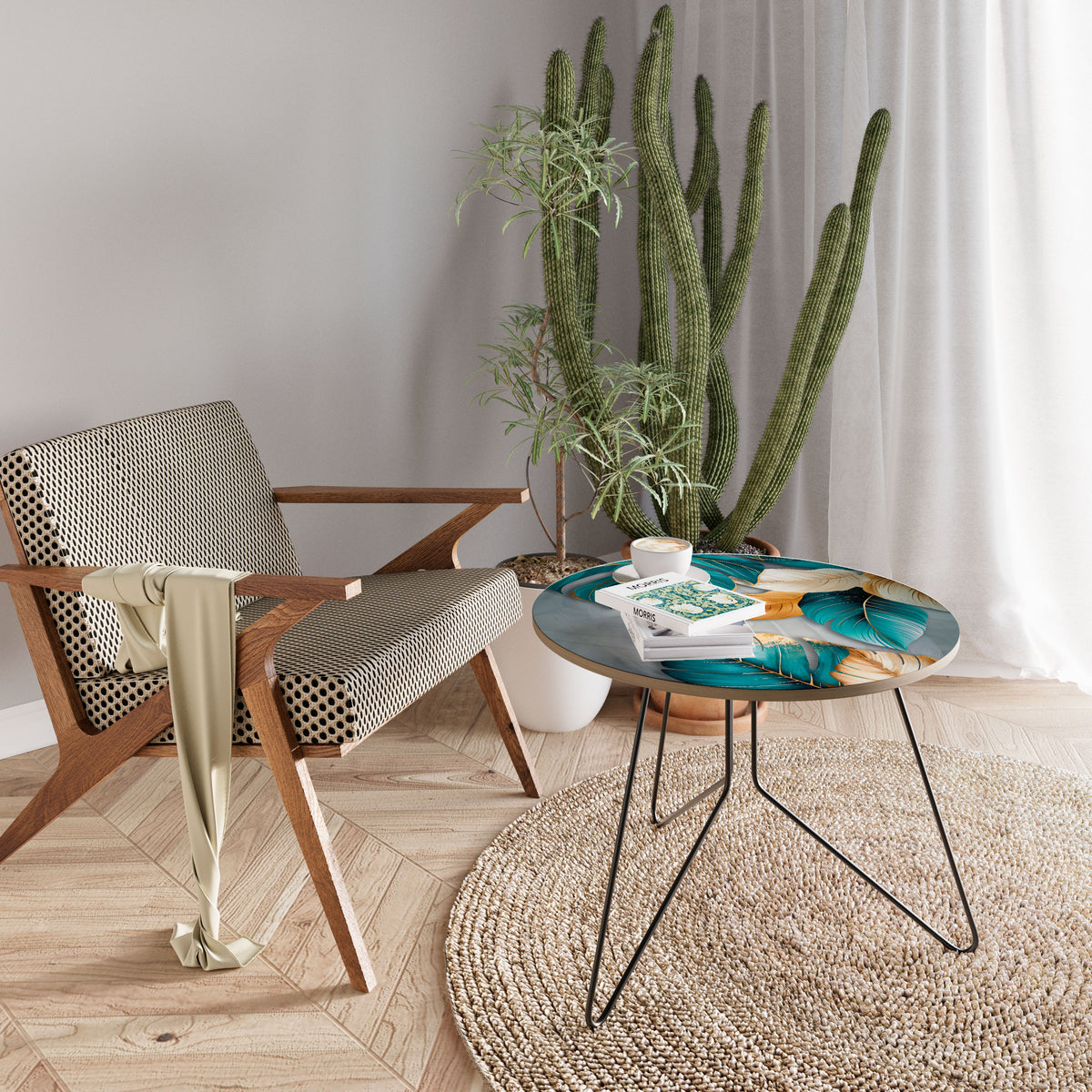 ELEGANCE IN LEAVES Couchtisch