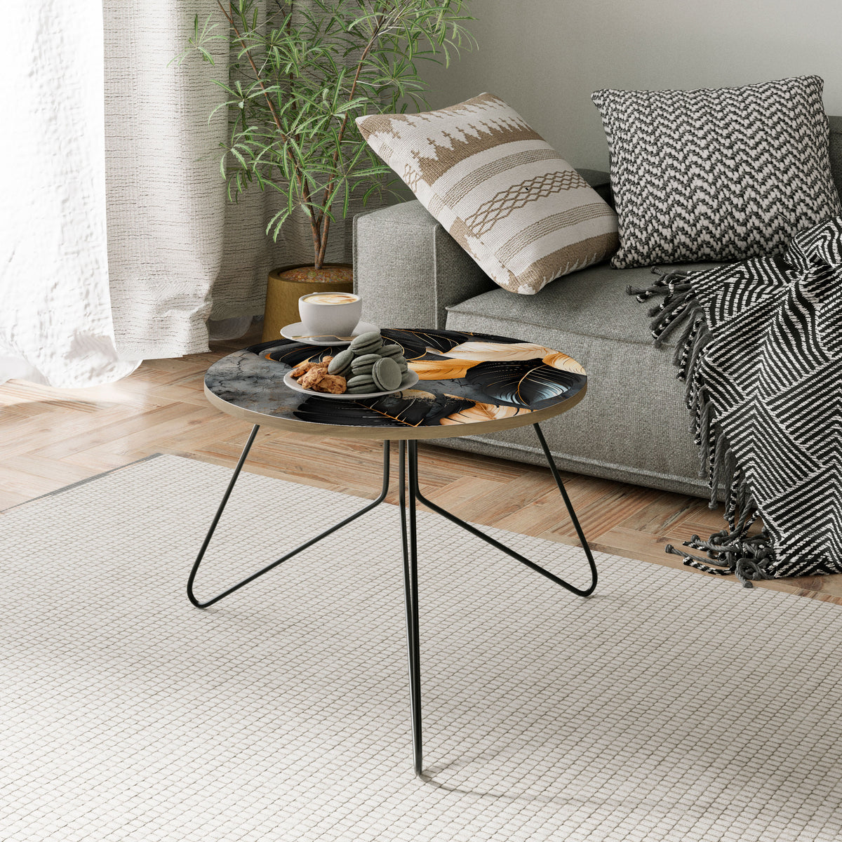 NATURE'S DARK EMBRACE Couchtisch