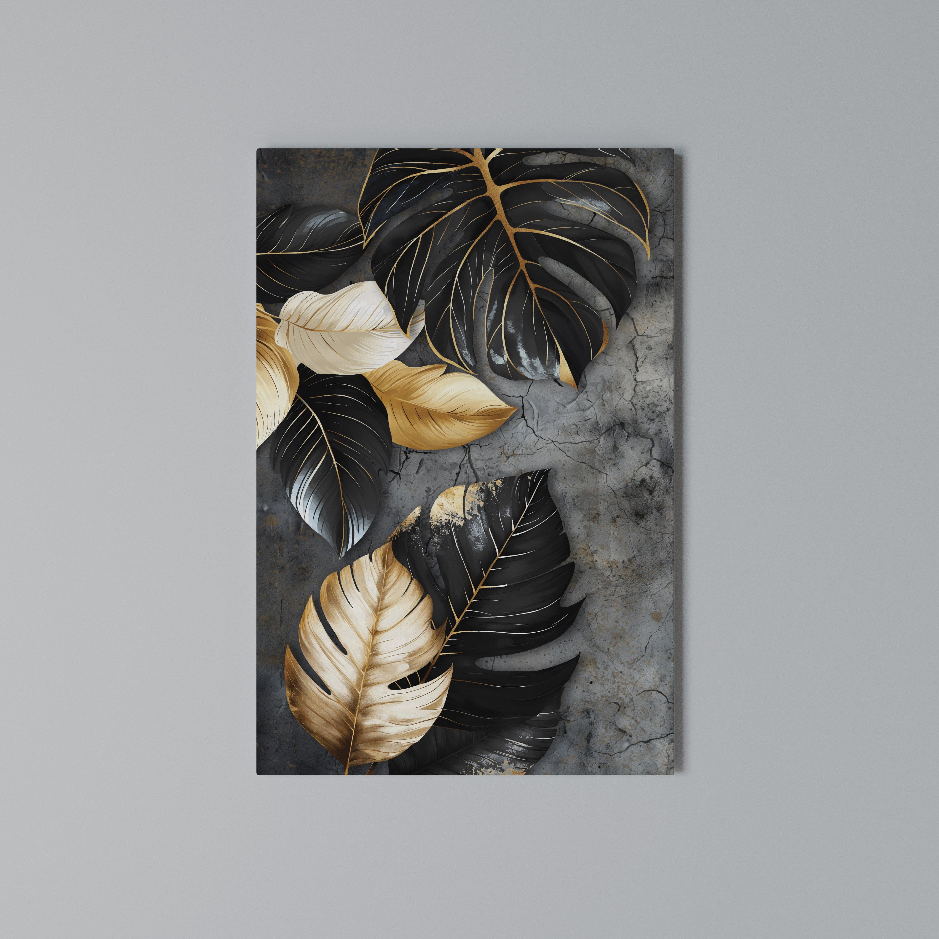 NATURE'S DARK EMBRACE Vertical Canvas Print