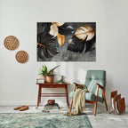 NATURE'S DARK EMBRACE Selbstklebendes Horizontal-Poster