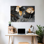 NATURE'S DARK EMBRACE Selbstklebendes Horizontal-Poster