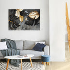 NATURE'S DARK EMBRACE Selbstklebendes Horizontal-Poster